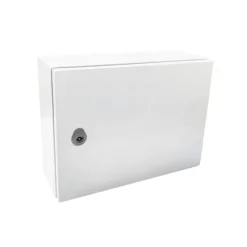 Ide Armoire électrique En Métal étanche Ip66 - 300x400x150 - Plaque Fournie - Argenta