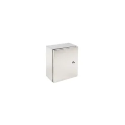 Ide Tableau Électrique Nu-Armoire électrique Inox 304l étanche Ip66 - 300x200x150 - Plaque Fournie - Argenta