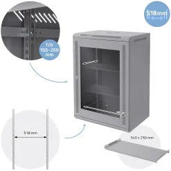 ECD Germany Câble Et Connectique Réseau-Armoire serveur 19