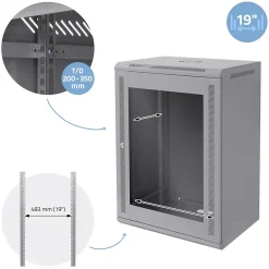 ECD Germany Câble Et Connectique Réseau-Armoire serveur 19