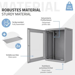 ECD Germany Câble Et Connectique Réseau-Armoire serveur 19