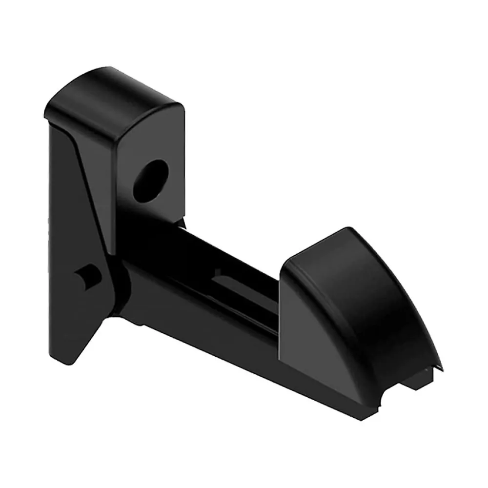 Autres Arrêt automatique, aluminium noir, réglage 5 à 50 mm, pour volet battant