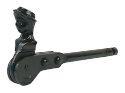 Afbat Accessoire Pour Volet, Fenêtre Et Portail-Arrêt tête de bergère acier noir l.140 mm