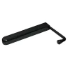 Afbat Arrêt volet PVC noir ø12 mm l.250mm