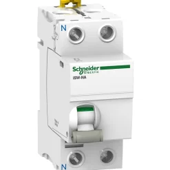 Schneider Electric A9s70663 Interrupteur Sectionneur Bipolaire 2p 63a Auxiliarisable - 250v - Schneider Isw-na