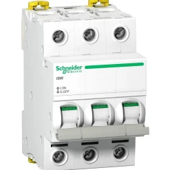 Schneider Electric A9s65391 Interrupteur Sectionneur Triphasé 3p 100a Non Auxiliarisable - 415v - Schneider
