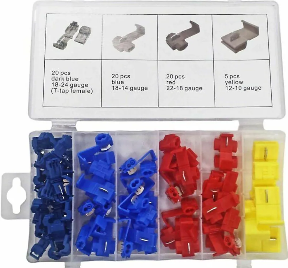 Spotlight Assortiment de connecteurs rapides X 65