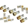 Somatherm for you Assortiment raccord droit à sertir tube multicouche Ø16 mm 10 pièces