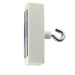 Diall Attache magnétique Blanc 10 kg