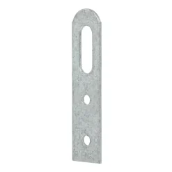 Diall Ferrure-4 attaches-éléments Acier zingué l. 20 x H. 90 mm
