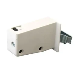 Diall 2 attaches-éléments Droite/Gauche L.65 x l.16 x H.40mm