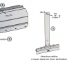 Zurfluh-Feller Patte De Fixation-ATTACHE TABLIER A CLIPPER (Lame 8 : LG 142) OCTO