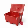 Plast'Up Rotomoulage Extincteur Et Couverture Anti-Feu-Bac a sable/sel 300l avec grenouillères + pelle
