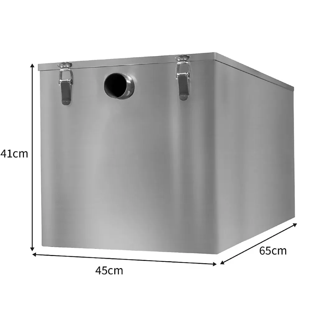 MonsterShop Bac à Graisse Commercial KuKoo - 120 L