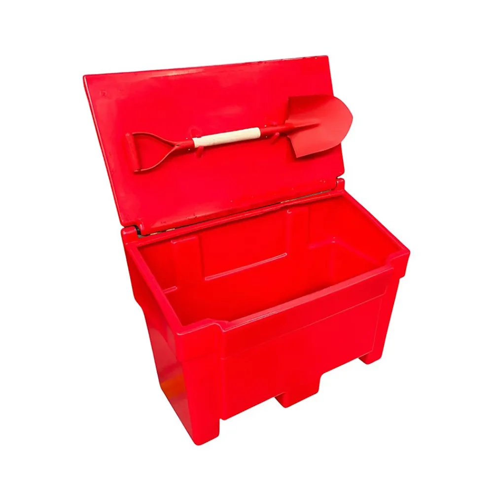 Plast'Up Rotomoulage Extincteur Et Couverture Anti-Feu|Détecteur De Fumée, Gaz Et Protection Incendie-Bac à sable incendie/ à sel de déneigement 140l