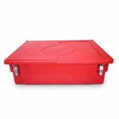 Plast'Up Rotomoulage Extincteur Et Couverture Anti-Feu-Bac à sable incendie/ à sel de déneigement 100l + grenouillères + pelle