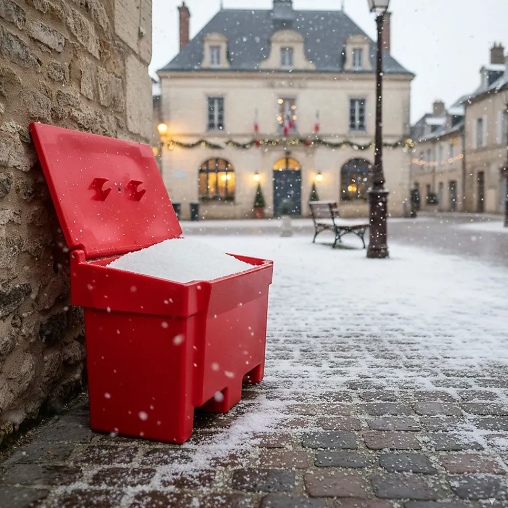 Plast'Up Rotomoulage Bac à sable incendie/ à sel de déneigement 300l