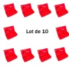 Plast'Up Rotomoulage Bac à sable incendie/ à sel de déneigement 50l + pelle- lot de 10