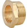 Somatherm for you Bague de reduction laiton Mâle 15/21 (1/2") - Femelle 12/17 (3/8"), lot de 2