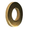 QCL Bague paumelles laiton Diall Ø6,5 mm, lot de 6
