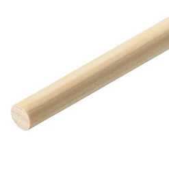 Tourillon Et Lamello-Baguette ronde lisse pour tourillon en pin Ø.12 mm x L.2,40 m