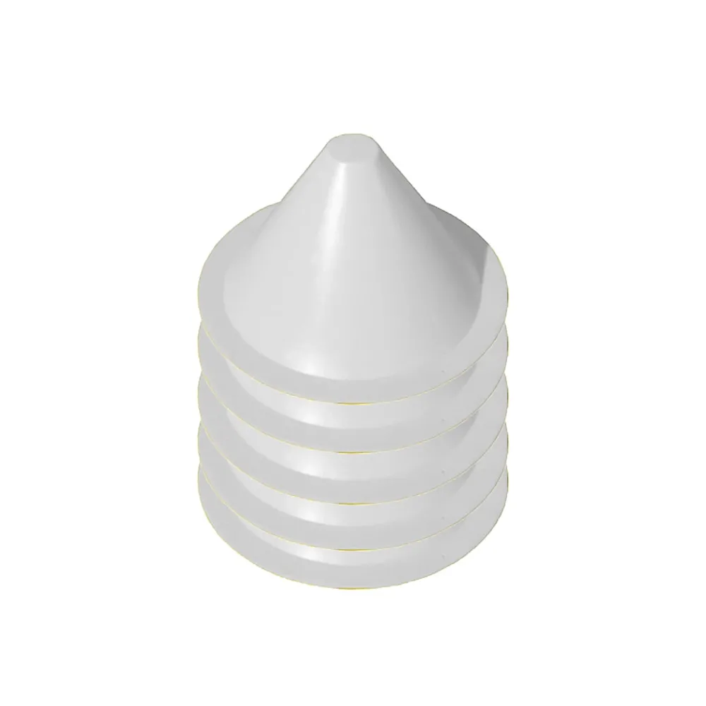 Plast'Up Rotomoulage Balise tronconique blanche lot de 5