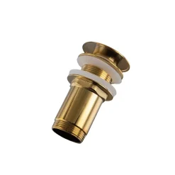 Balneo Evacuation De Lavabo-Vasque-Bonde clic-clac sans trop-plein, pour lavabo, finition gold, laiton