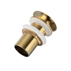 Balneo Evacuation De Lavabo-Vasque-Bonde clic-clac sans trop-plein, pour lavabo, finition gold, laiton