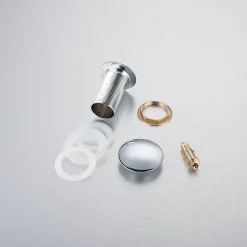 Balneo Evacuation De Lavabo-Vasque-Bonde clic-clac sans trop-plein, pour lavabo, finition chrome, laiton