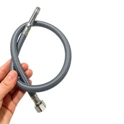 Balneo Flexible Robinetterie-Flexible de raccordement pour robinet 3/8 x M10 40 cm tuyau PEX gris durable