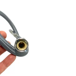Balneo Flexible de raccordement pour robinet 3/8 x M10 60 cm tuyau PEX gris durable