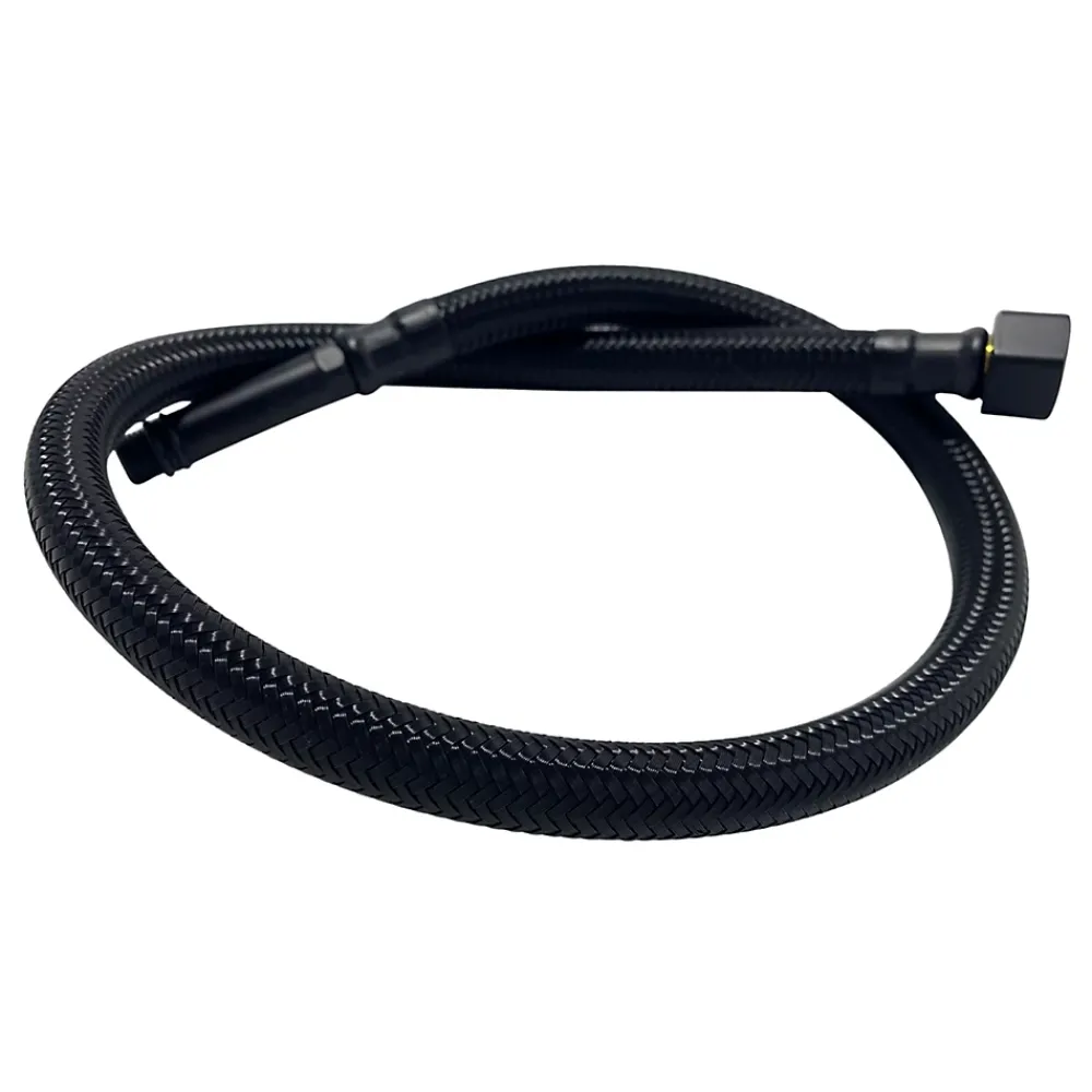 Balneo Flexible Robinetterie-Flexible de raccordement pour robinet 3/8" x M10 40 cm tuyau PEX noir durable