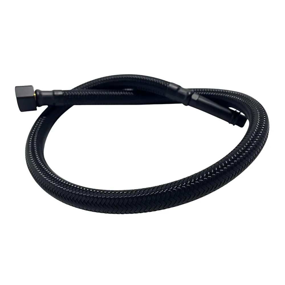 Balneo Flexible Robinetterie-Flexible de raccordement pour robinet 3/8" x M10 40 cm tuyau PEX noir durable