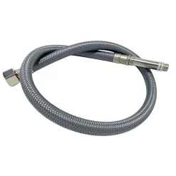Balneo Flexible de raccordement pour robinet 3/8 x M10 50 cm tuyau PEX gris durable