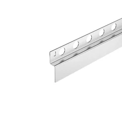 Balneo Profilé-Profilé murale inclinée à gauche pour douche 120cm, acier inoxydable, finition inox, Pente de 1,5%