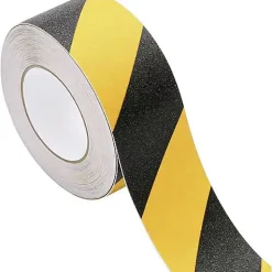 Toolcraft Panneau De Signalisation-Bande antidérapante ANST509M-YB 9 m x 50 mm noir/jaune, PVC, haute résistance