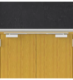 Autres Bandeau Ferme portes double à force réglable 1 à 3 tirant gauche blanc Ensemble 2 Vantaux