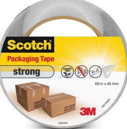 Scotch Bande d'emballage renforcée transparente 48 mm x 50 m