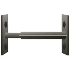 Mottez Grille De Défense Pour Fenêtre-Barreau télescopique, de fenêtre, acier noir, , L.55 à 103 cm
