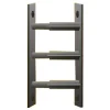Mottez Grille De Défense Pour Fenêtre-3 barreaux télescopiques de fenêtre, acier noir, , L.30 à 55 cm