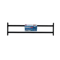 Afbat - Tb Industrie Sas Grille De Défense Pour Fenêtre-2 barreaux télescopiques de fenêtre, acier noir, Afbat, L.90 à 170 cm