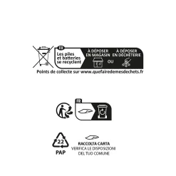 Velamp Batterie au lithium 3.7V 4.4Ah