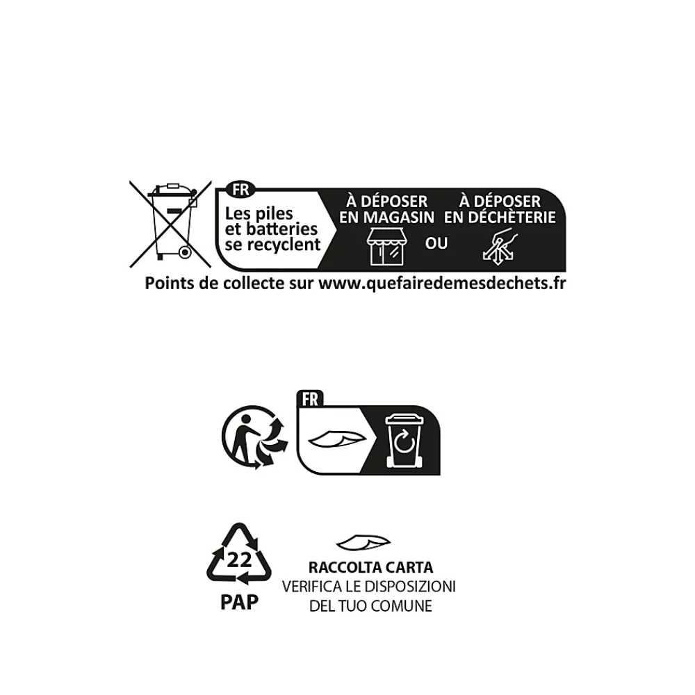 Velamp Batterie au lithium 3.7V 4.4Ah