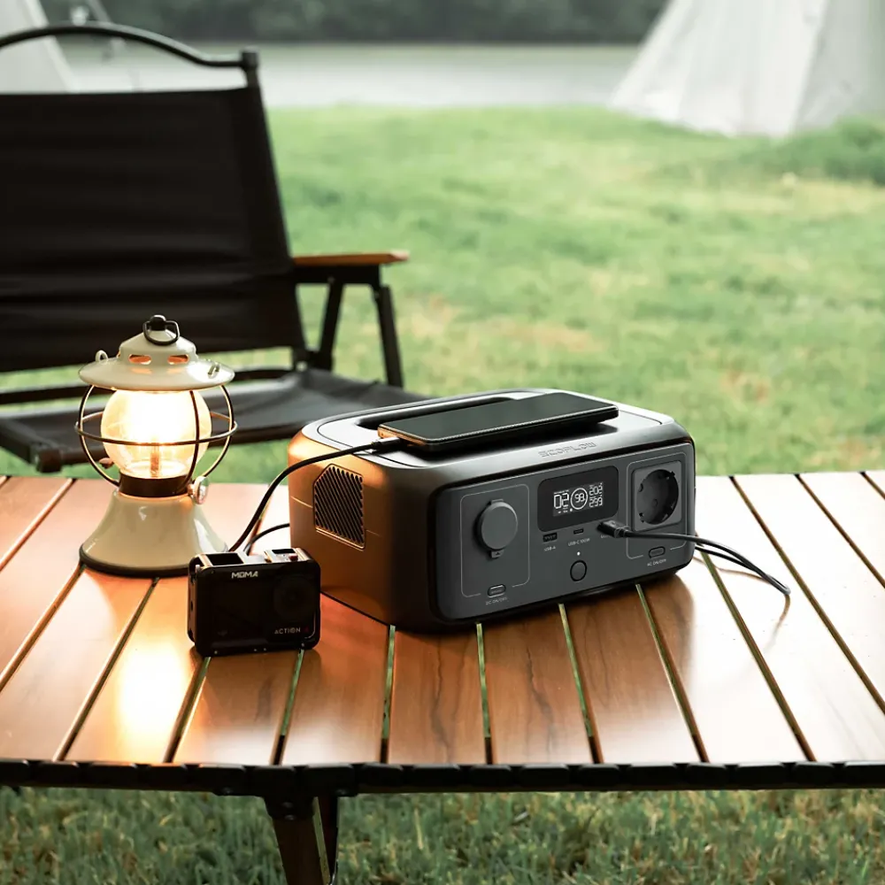 EcoFlow Batterie électrique solaire river 3 ups