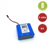 Velamp Batterie lithium-lion 7.4V 8Ah ( 8 cellules 18650)