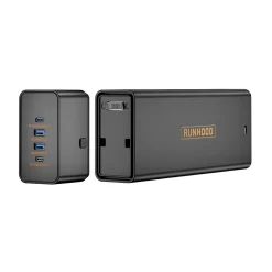 Runhood Station Électrique-Batterie Modulaire EB324 - 324 Wh + Module USB UE256 - Recharge Rapide et Polyvalente