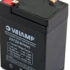 Velamp Batterie rechargeable au plomb 6V 4 Ah