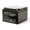 Velamp Pile Rechargeable-Batterie rechargeable au plomb, connexions Faston, 12V 26Ah