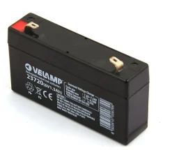 Velamp Batterie rechargeable au plomb 6V 1.3 Ah