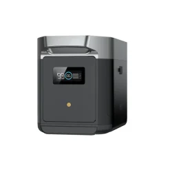 EcoFlow Station Électrique-Batterie supplémentaire pour panneau solaire Delta 2 Max 2048W
